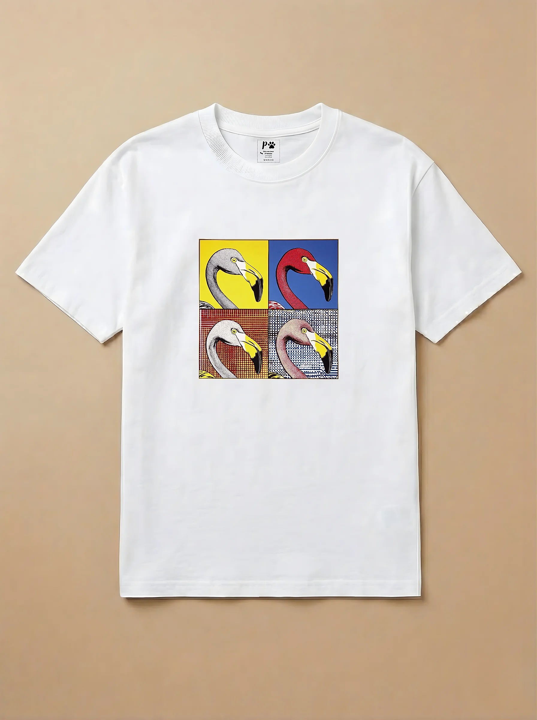 Camisa Quadrinhos - Flamingo