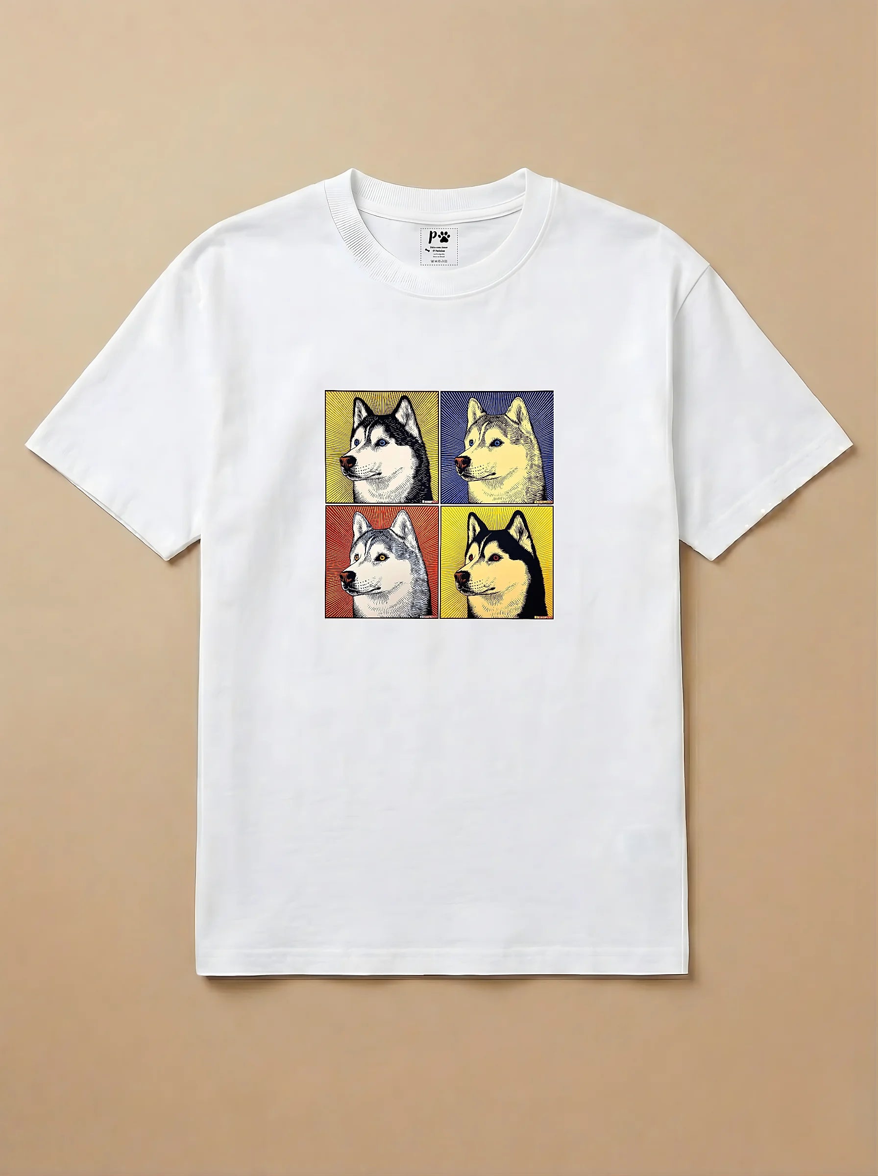 Camisa Quadrinhos - Husky