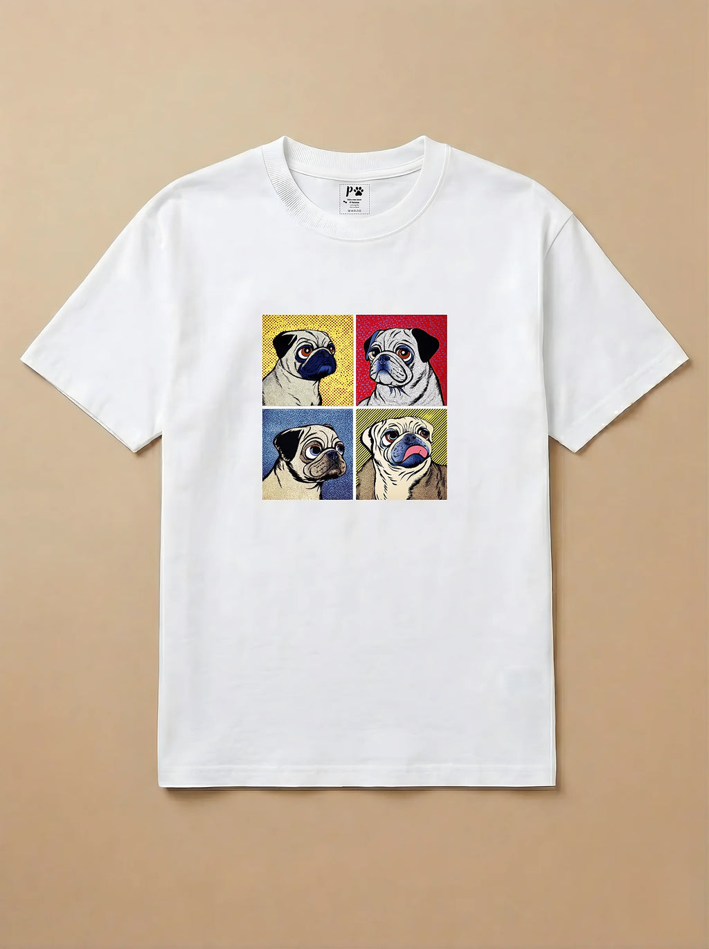 Camisa Quadrinhos - Pug