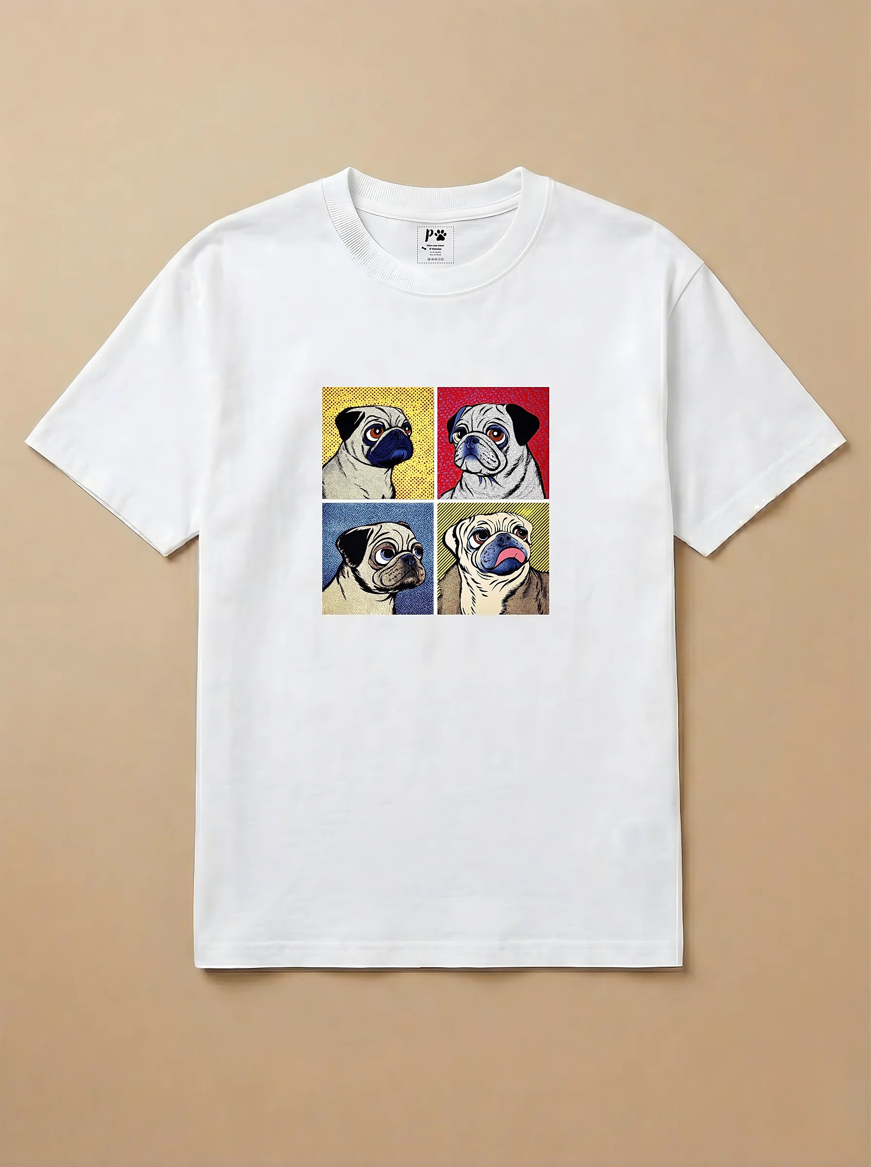 Camisa Quadrinhos - Pug