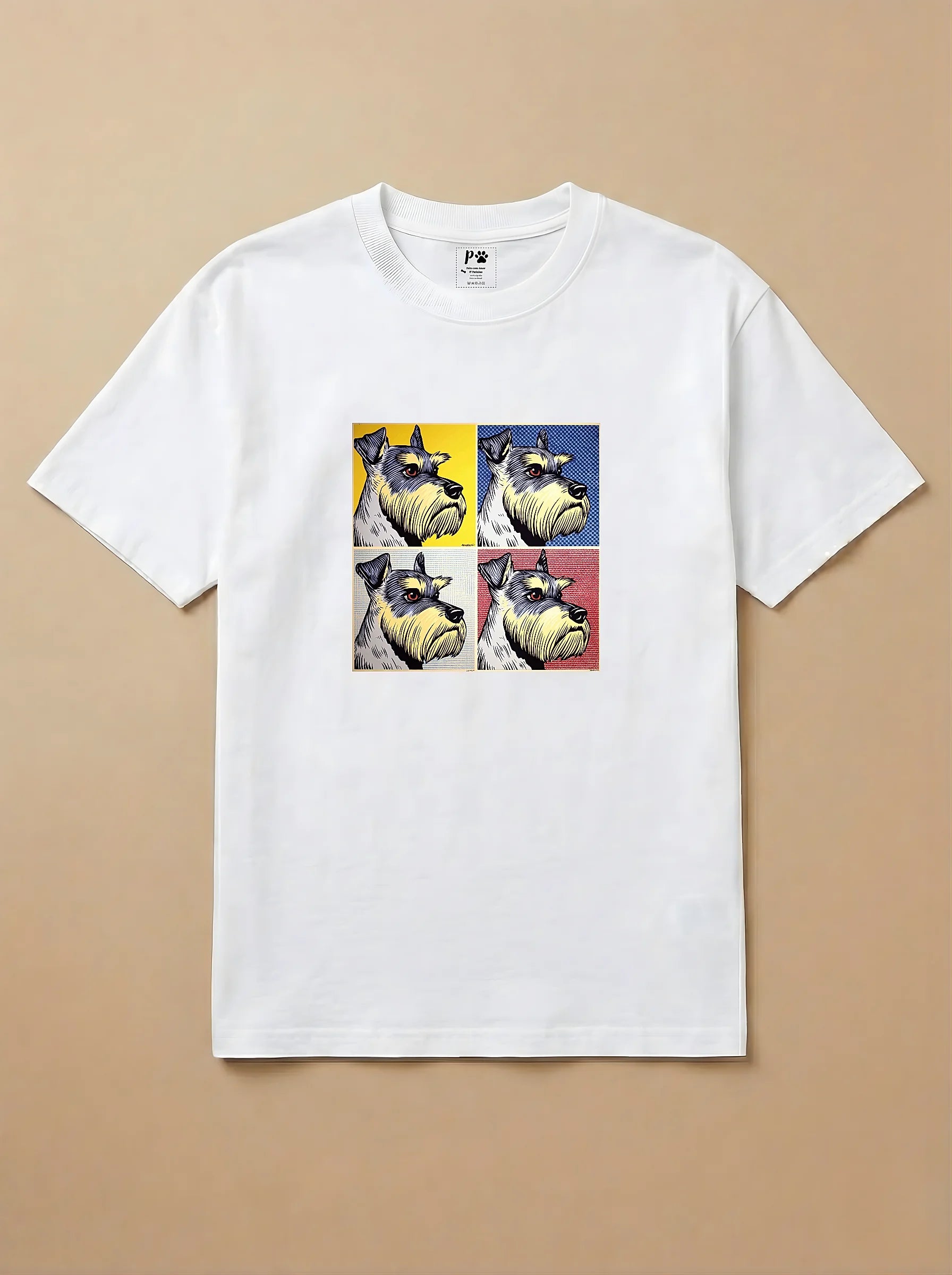 Camisa Quadrinhos - Schnauzer