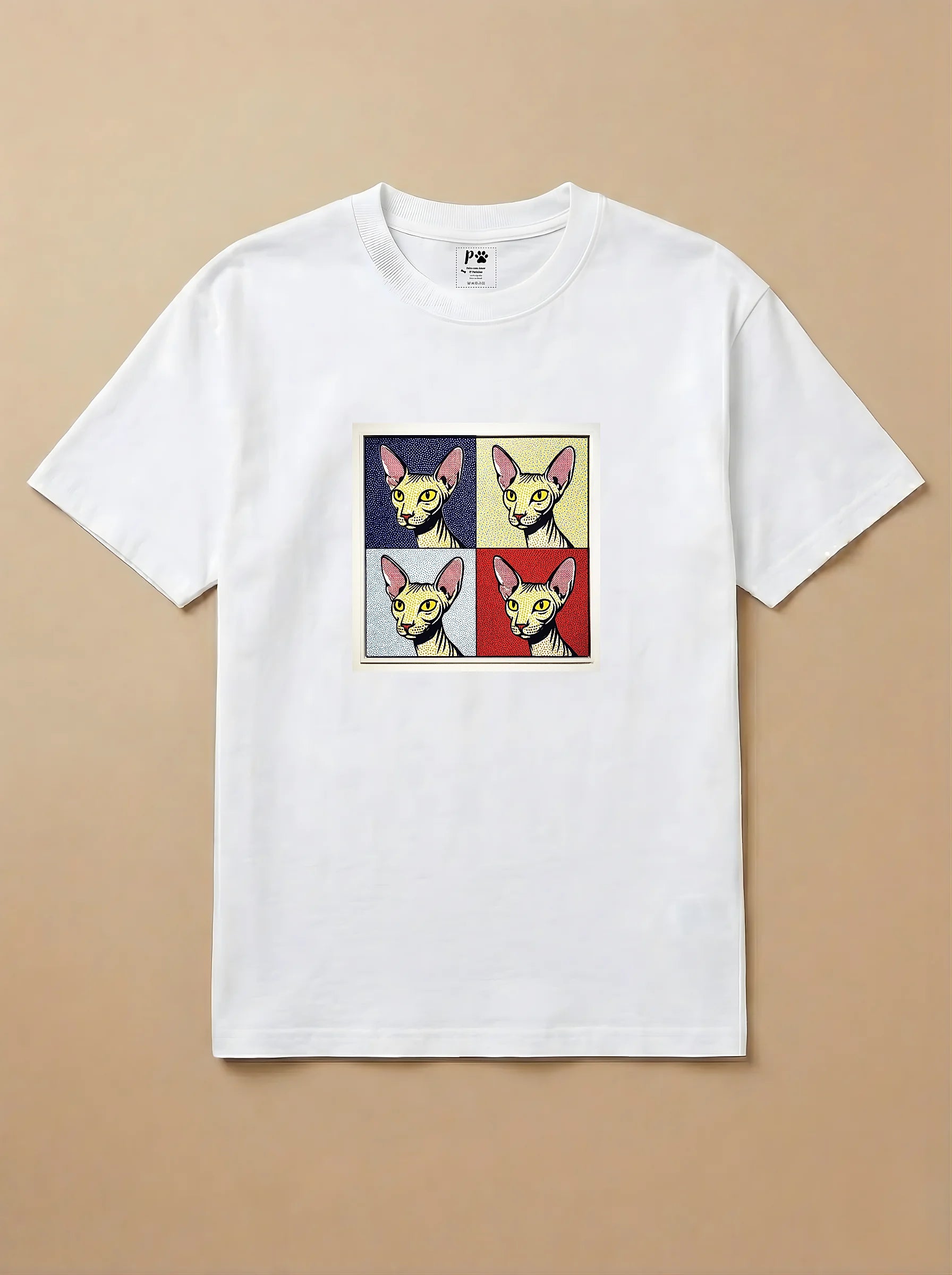 Camisa Quadrinhos - Gato Sphynx