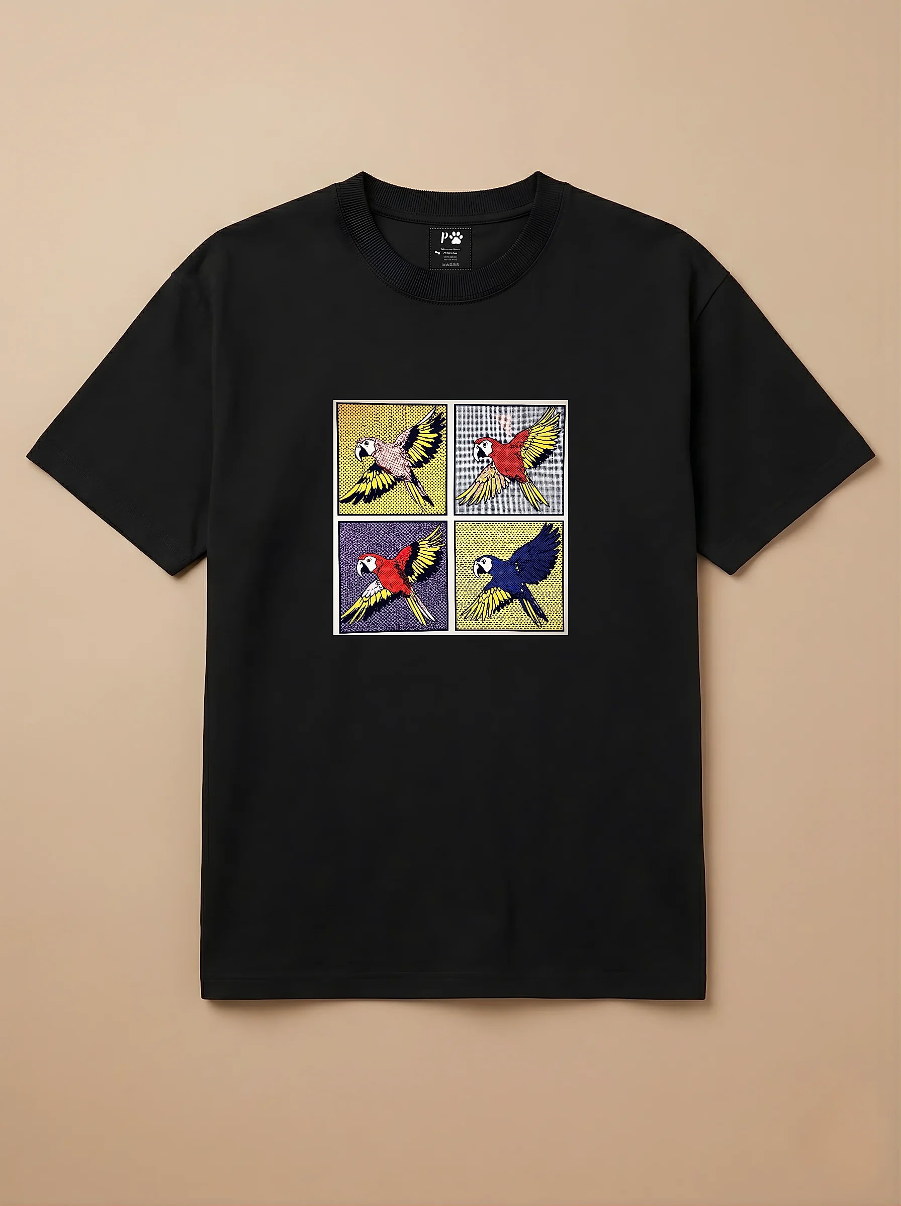 Camisa Quadrinhos - Papagaio