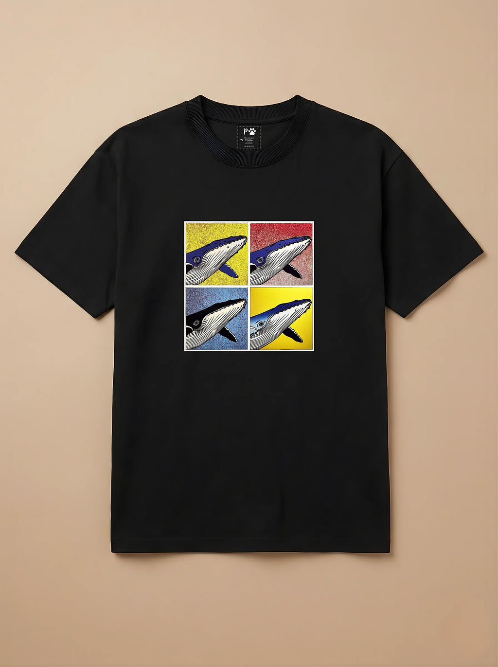 Camisa Quadrinhos - Baleia