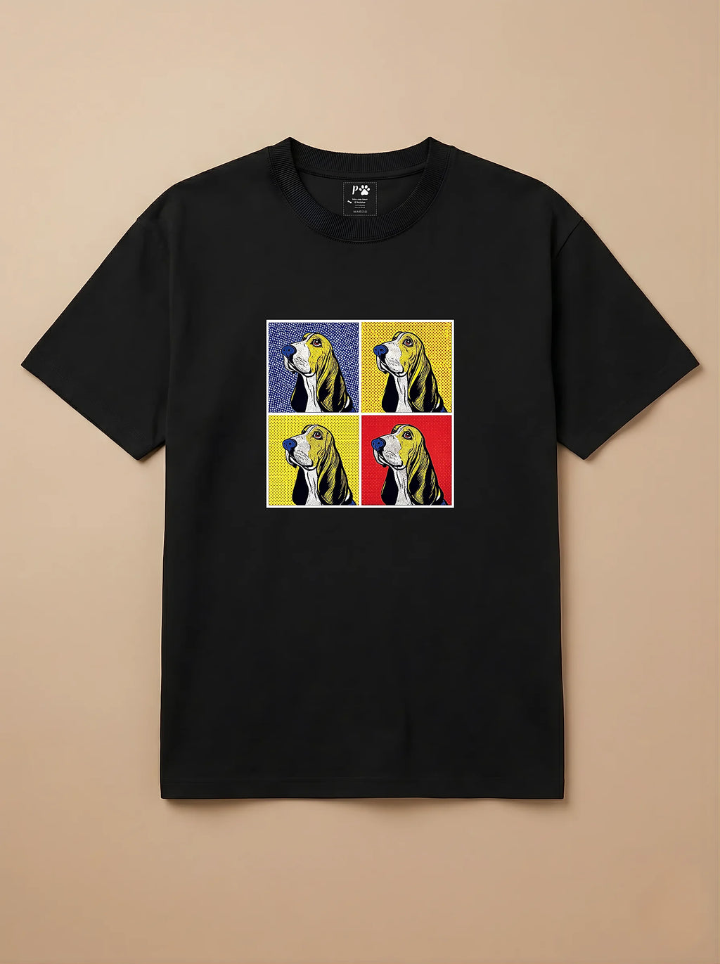 Camisa Quadrinhos - Basset Hound
