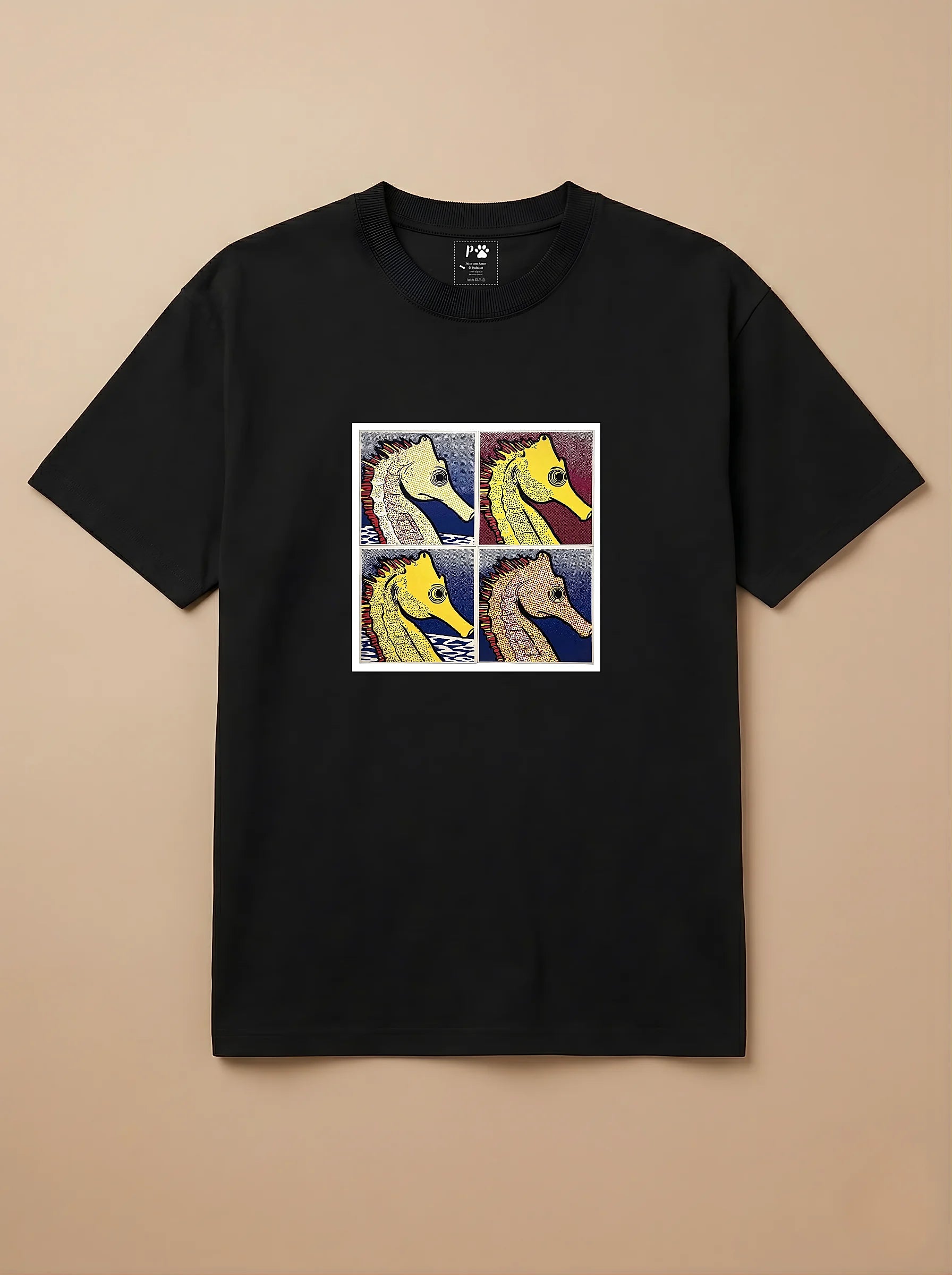 Camisa Quadrinhos - Cavalo Marinho