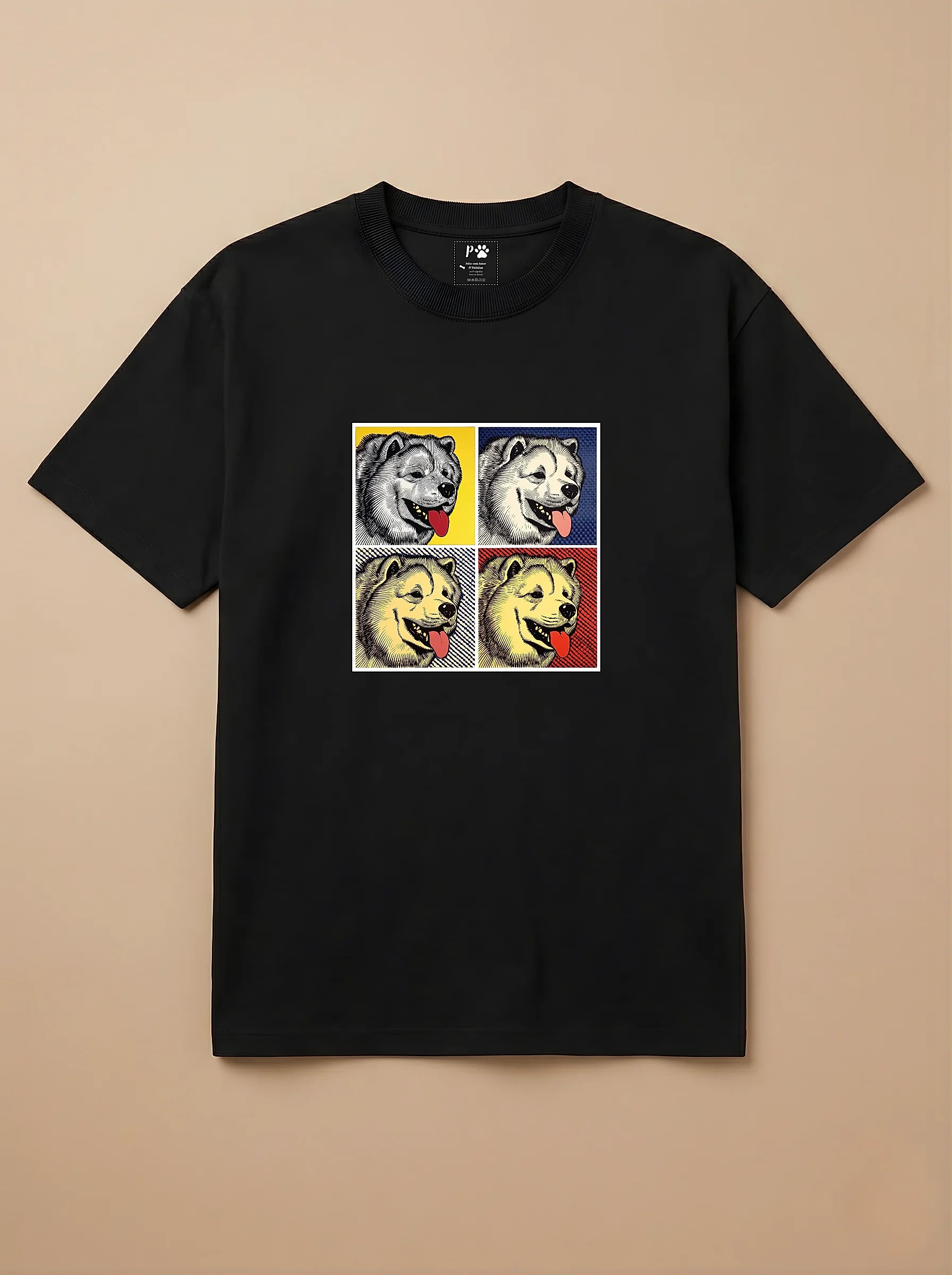Camisa Quadrinhos - Chow Chow