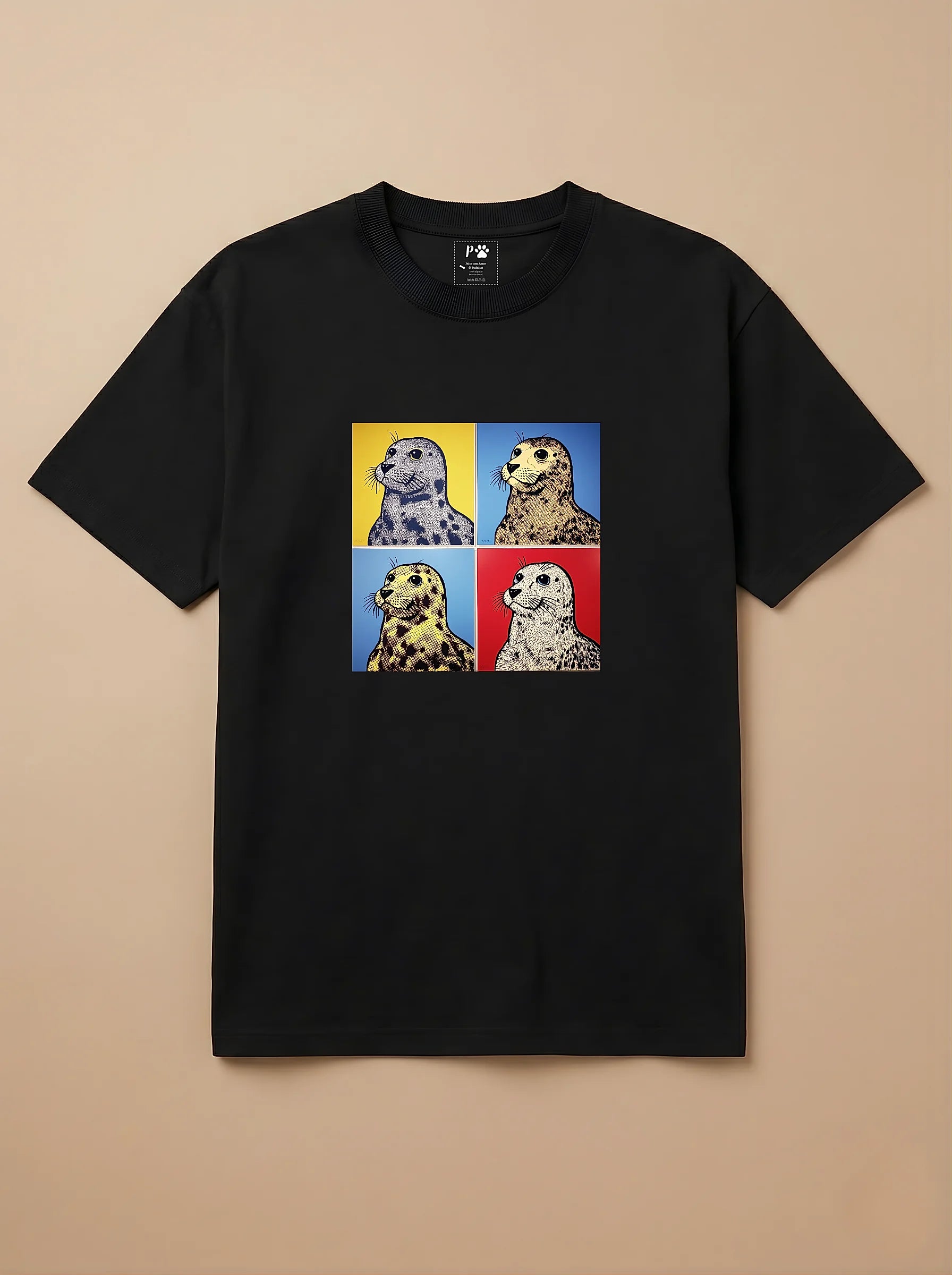 Camisa Quadrinhos - Foca