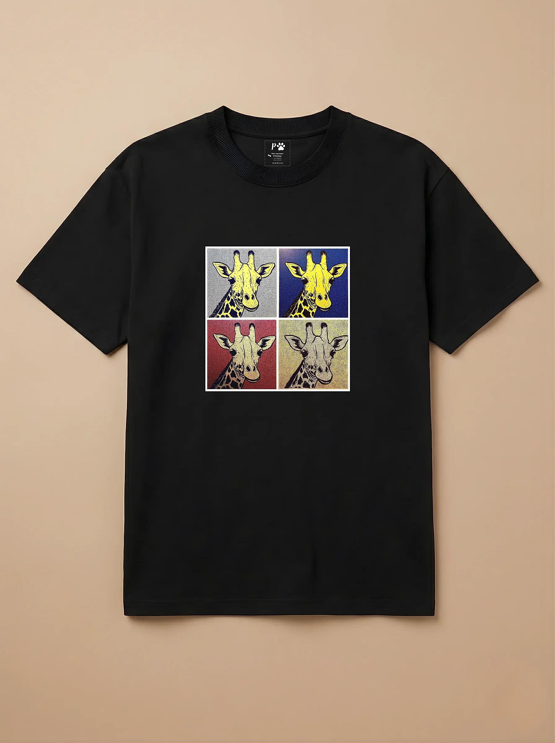 Camisa Quadrinhos - Girafa