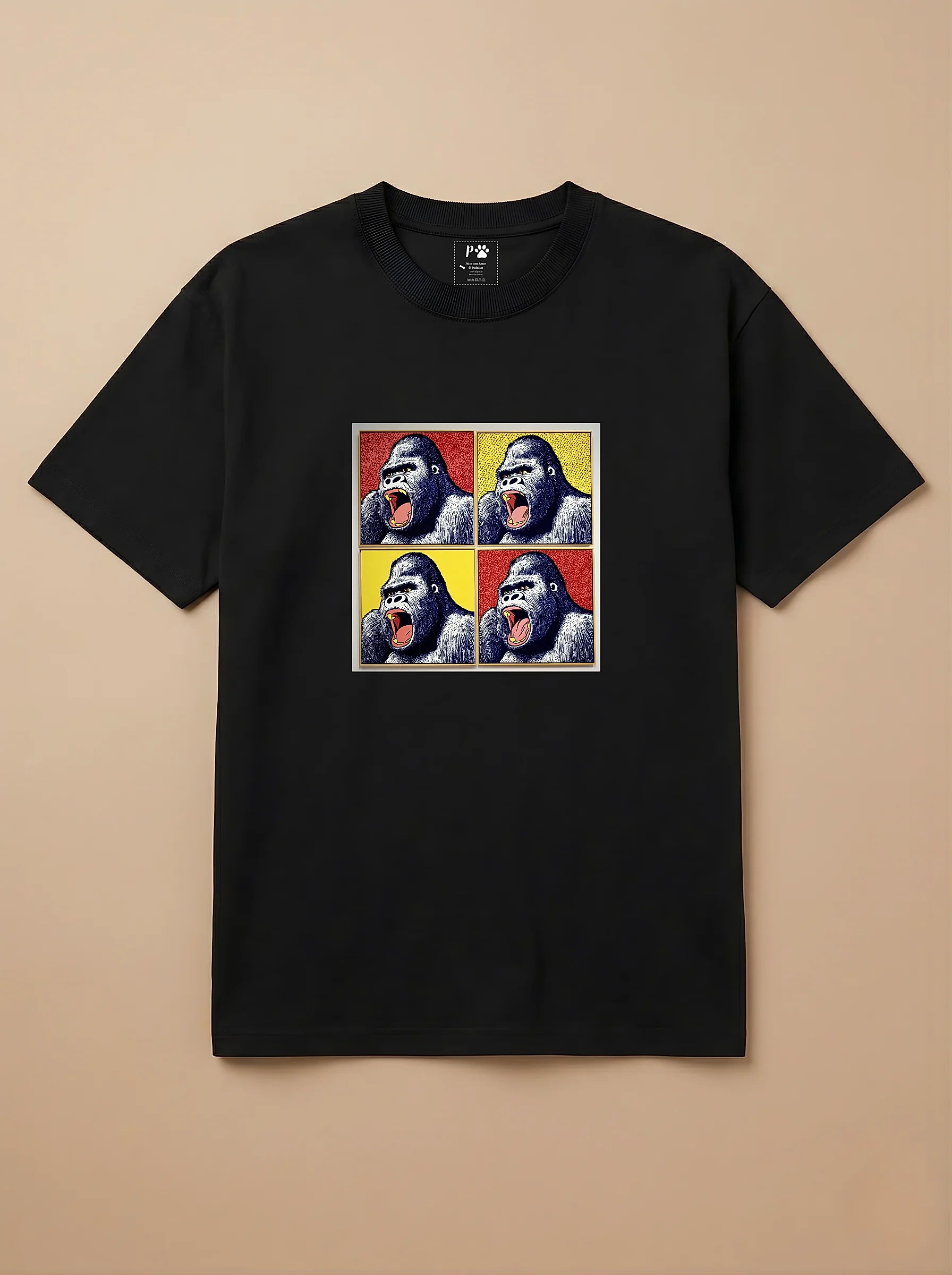 Camisa Quadrinhos - Gorila