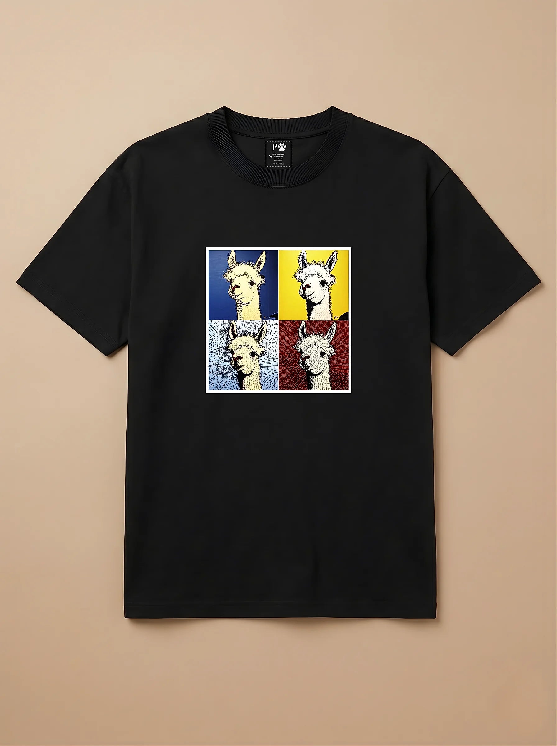 Camisa Quadrinhos - Lhama