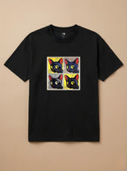 Camisa Quadrinhos - Gato Preto