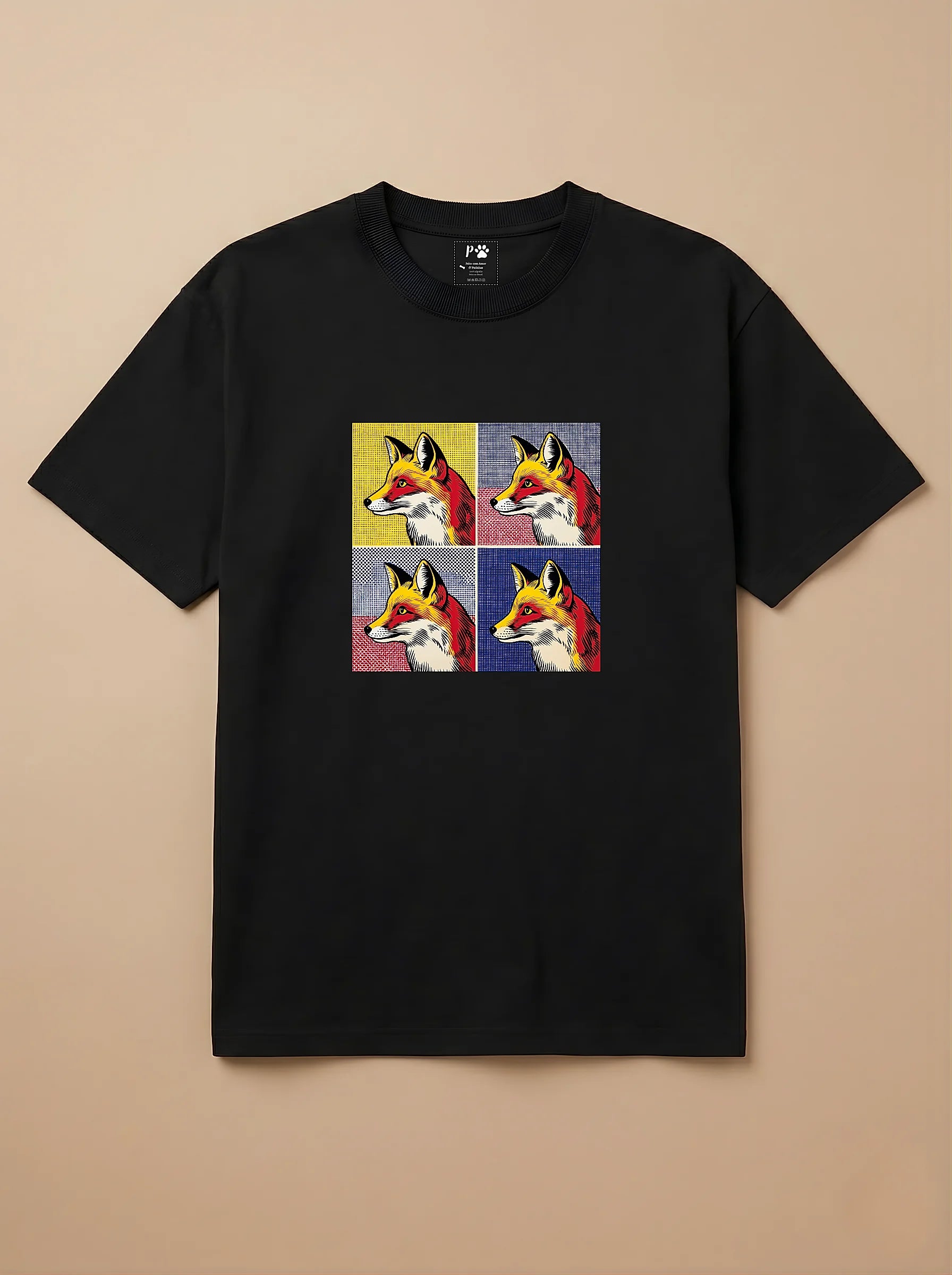 Camisa Quadrinhos - Raposa