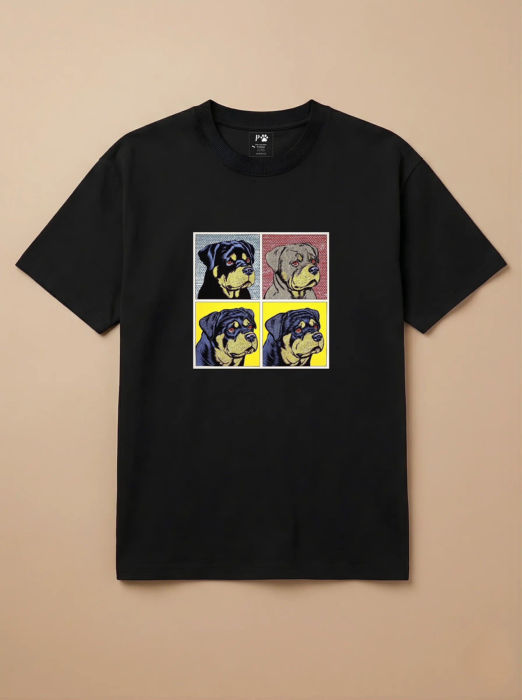 Camisa Quadrinhos - Rottweiler