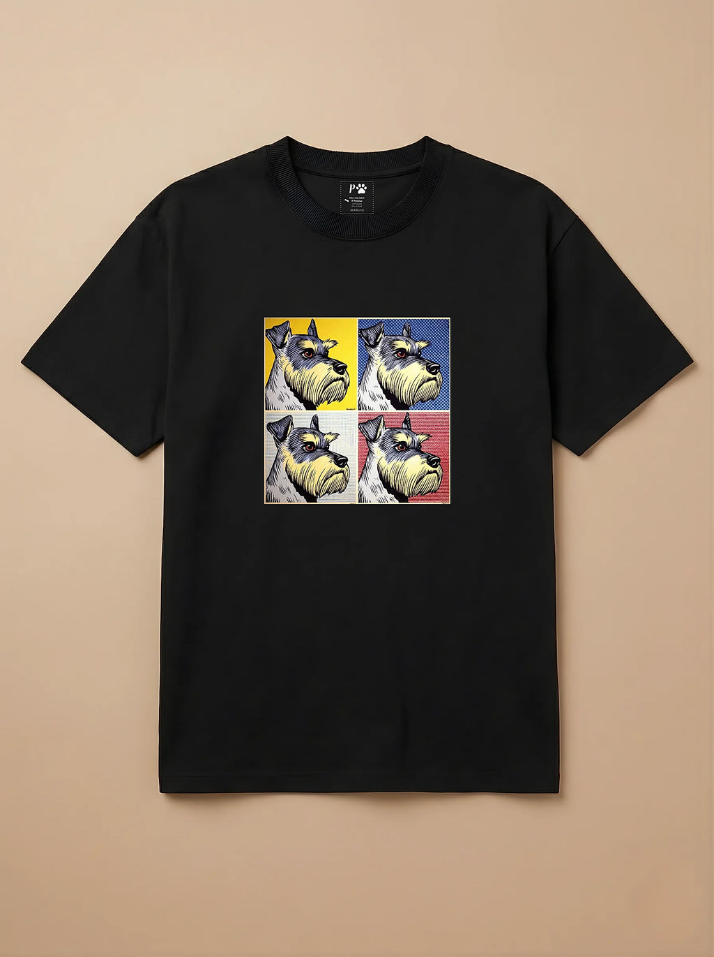 Camisa Quadrinhos - Schnauzer