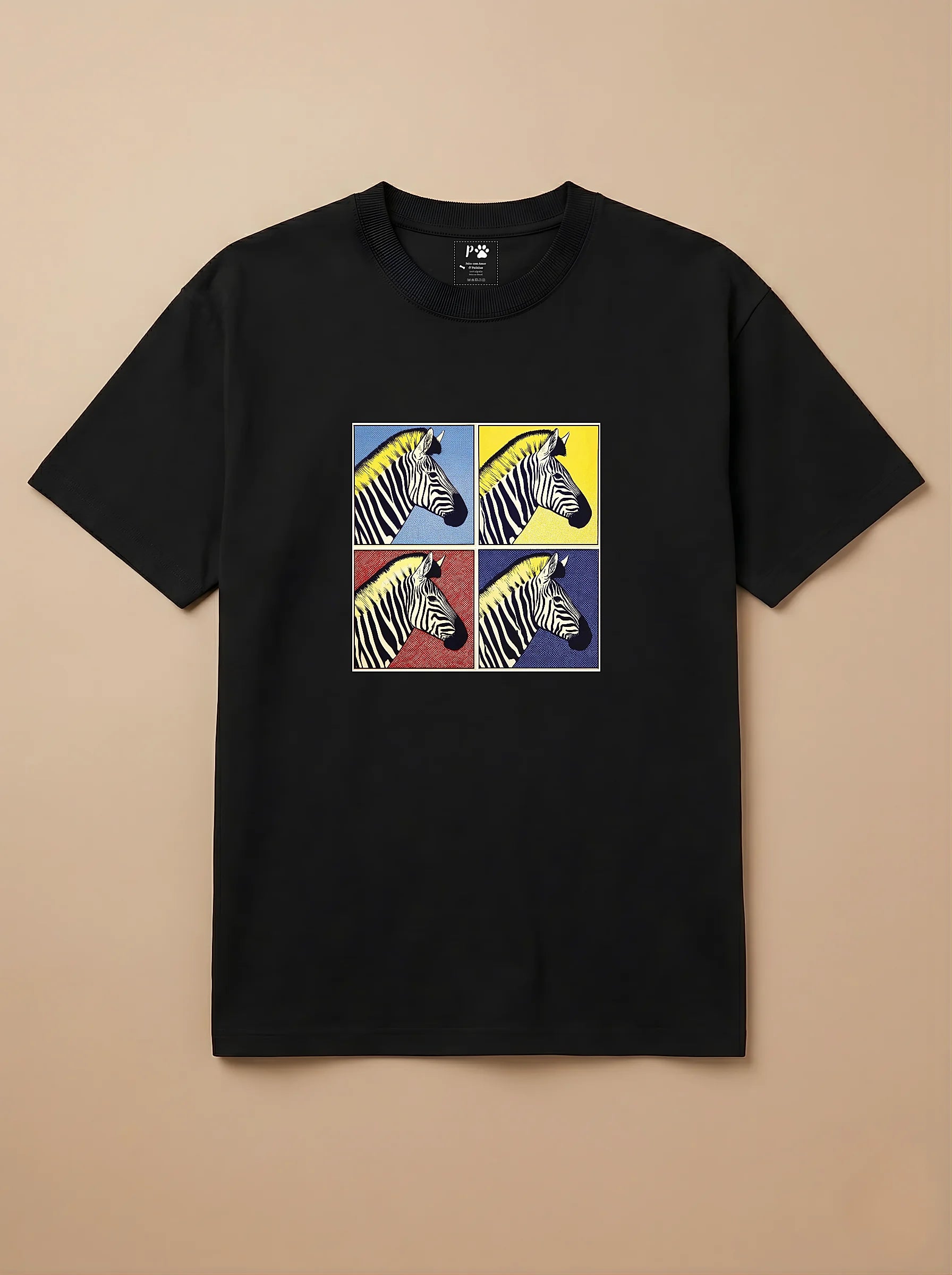 Camisa Quadrinhos - Zebra