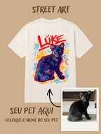Camisa Oversized Personalizada - Street Art