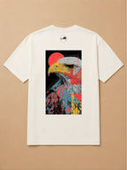 Camisa Oversized Street Art - Águia Careca