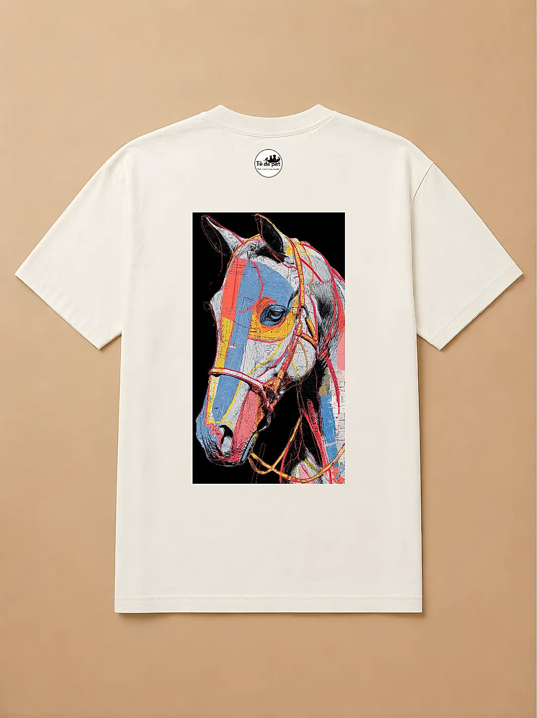 Camisa Oversized Street Art - Cavalo
