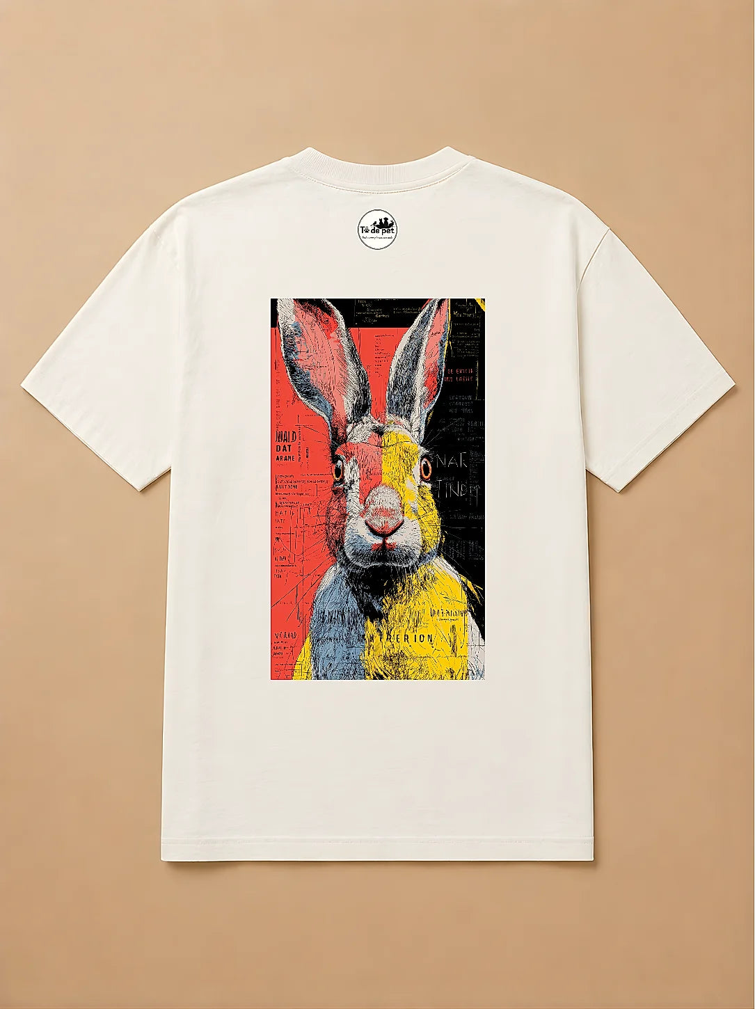 Camisa Oversized Street Art - Coelho