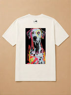 Camisa Oversized Street Art - Dalmata