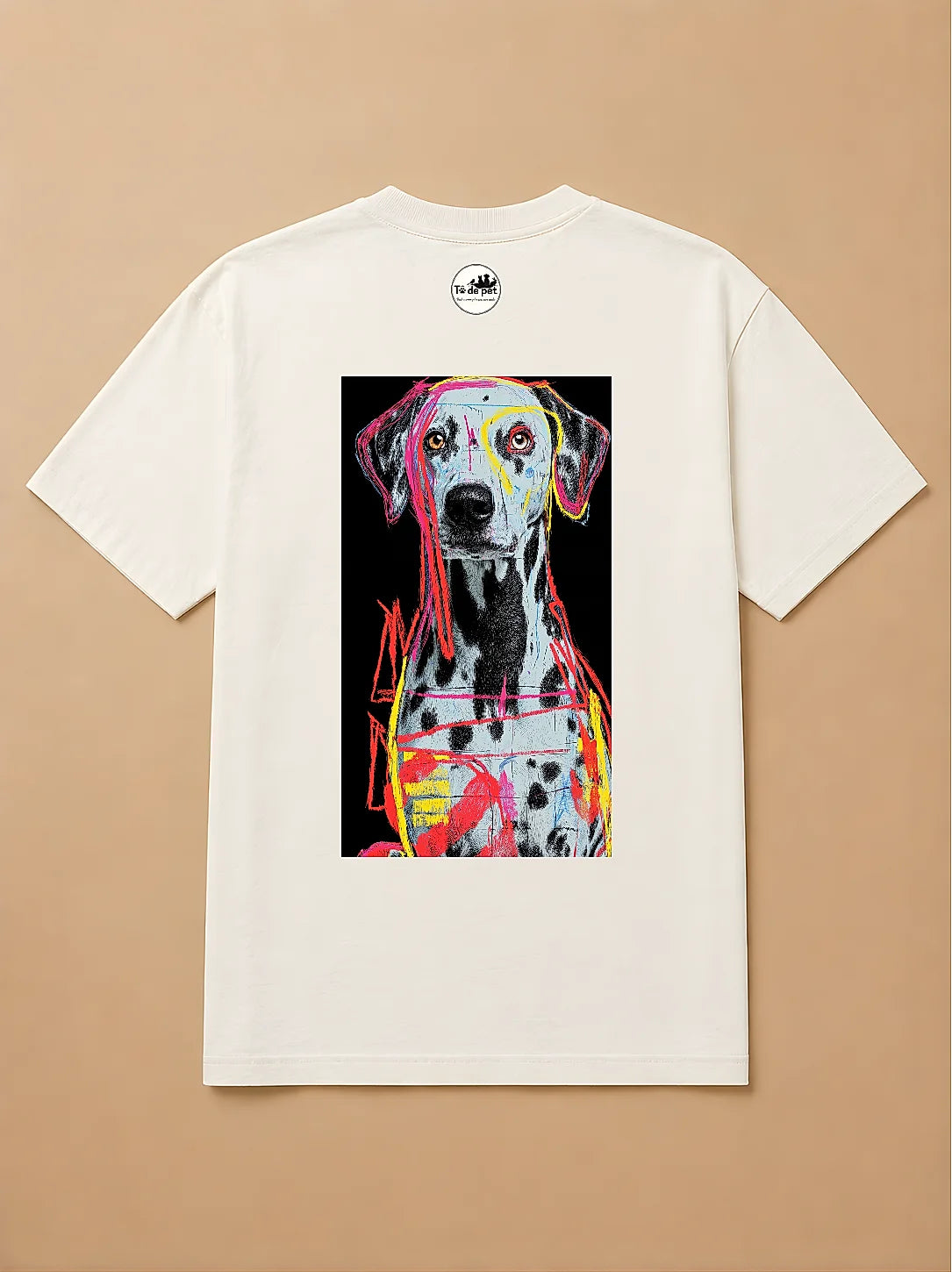 Camisa Oversized Street Art - Dalmata