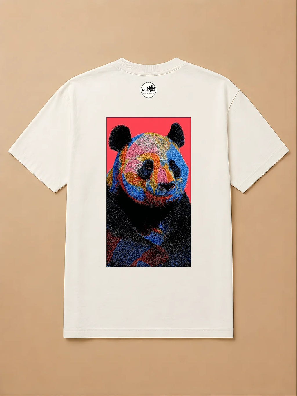 Camisa Oversized Street Art - Panda