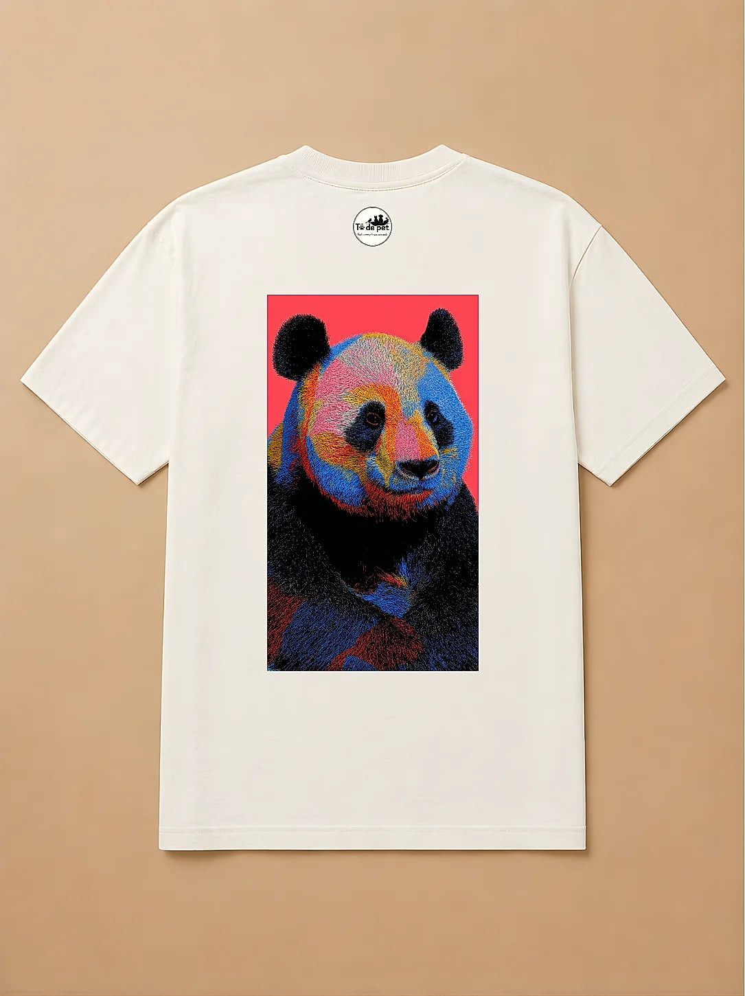 Camisa Oversized Street Art - Panda