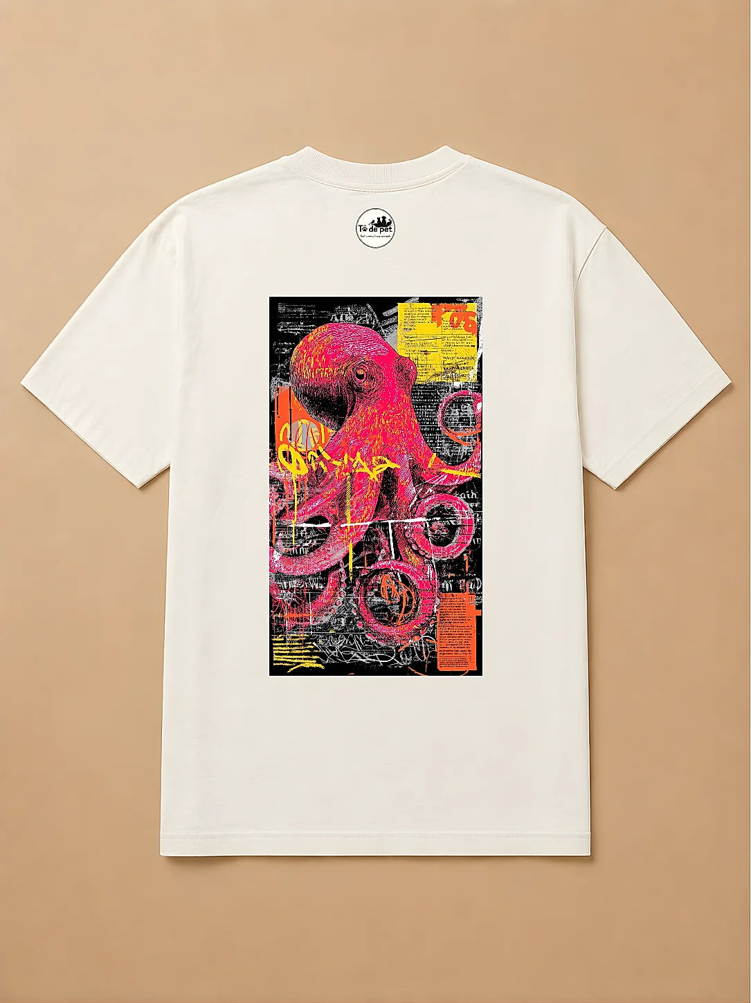 Camisa Oversized Street Art - Polvo