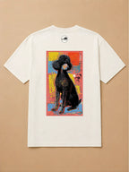 Camisa Oversized Street Art - Poodle