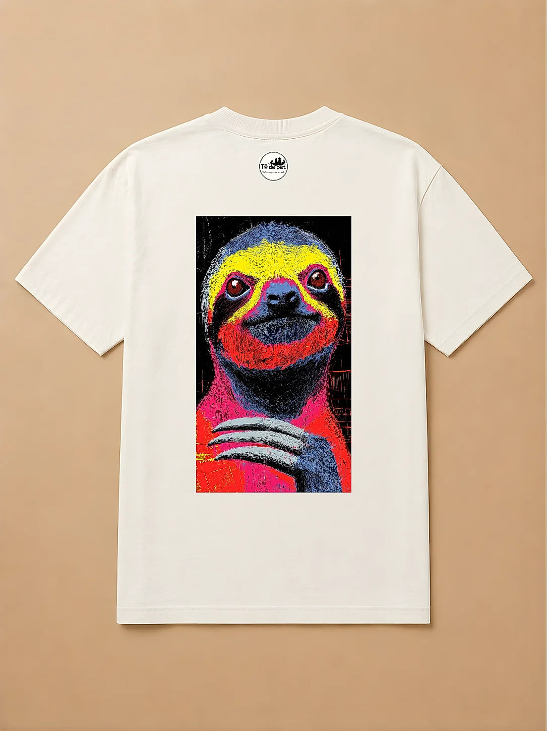 Camisa Oversized Street Art - Preguiça