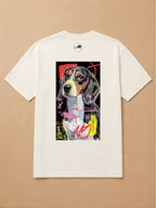 Camisa Oversized Street Art - Beagle