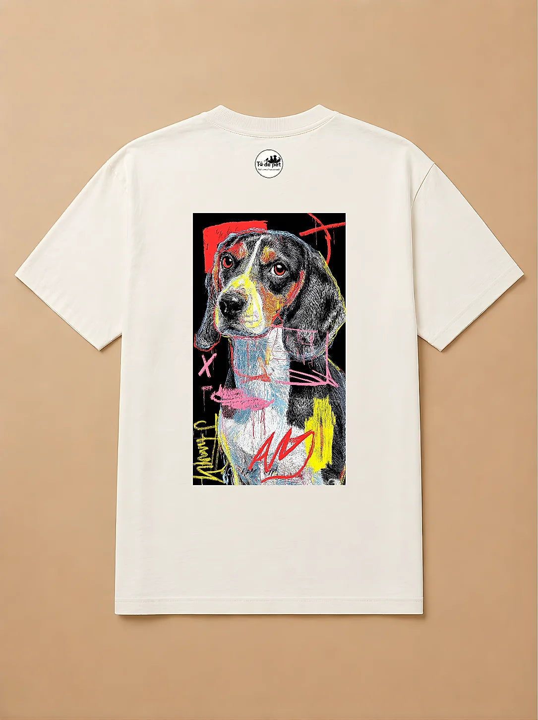 Camisa Oversized Street Art - Beagle