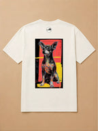 Camisa Oversized Street Art - Chihuahua
