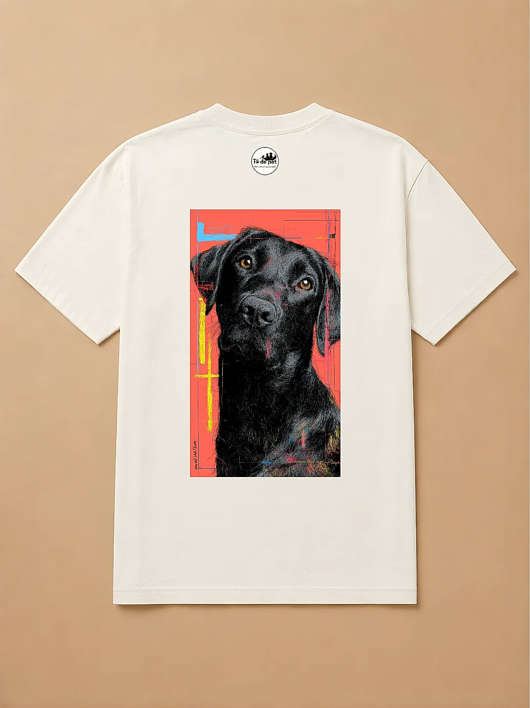 Camisa Oversized Street Art - Labrador