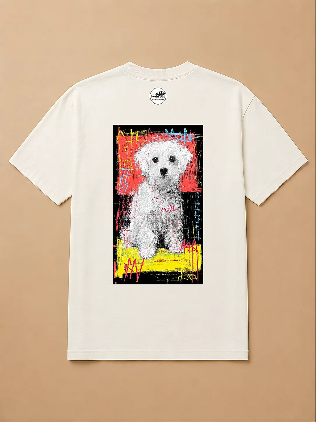 Camisa Oversized Street Art - Maltês