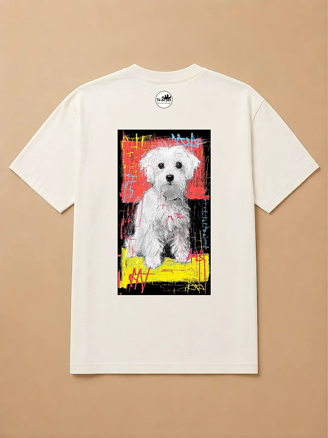 Camisa Oversized Street Art - Maltês