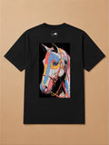 Camisa Oversized Street Art - Cavalo