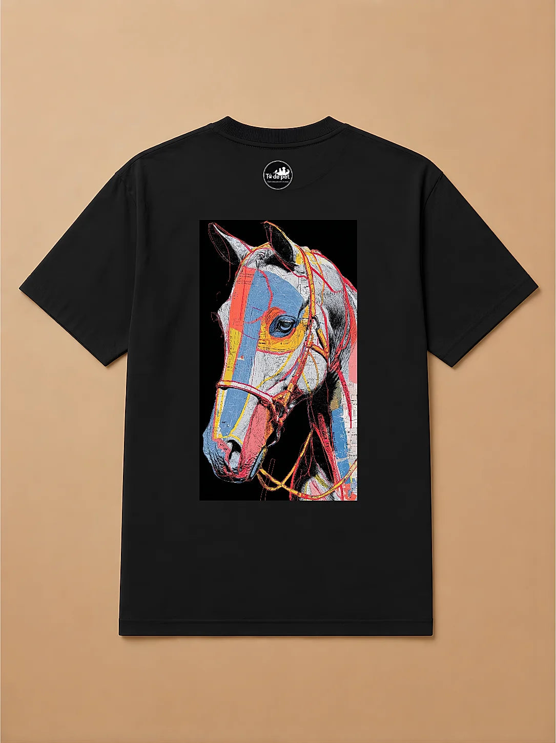 Camisa Oversized Street Art - Cavalo
