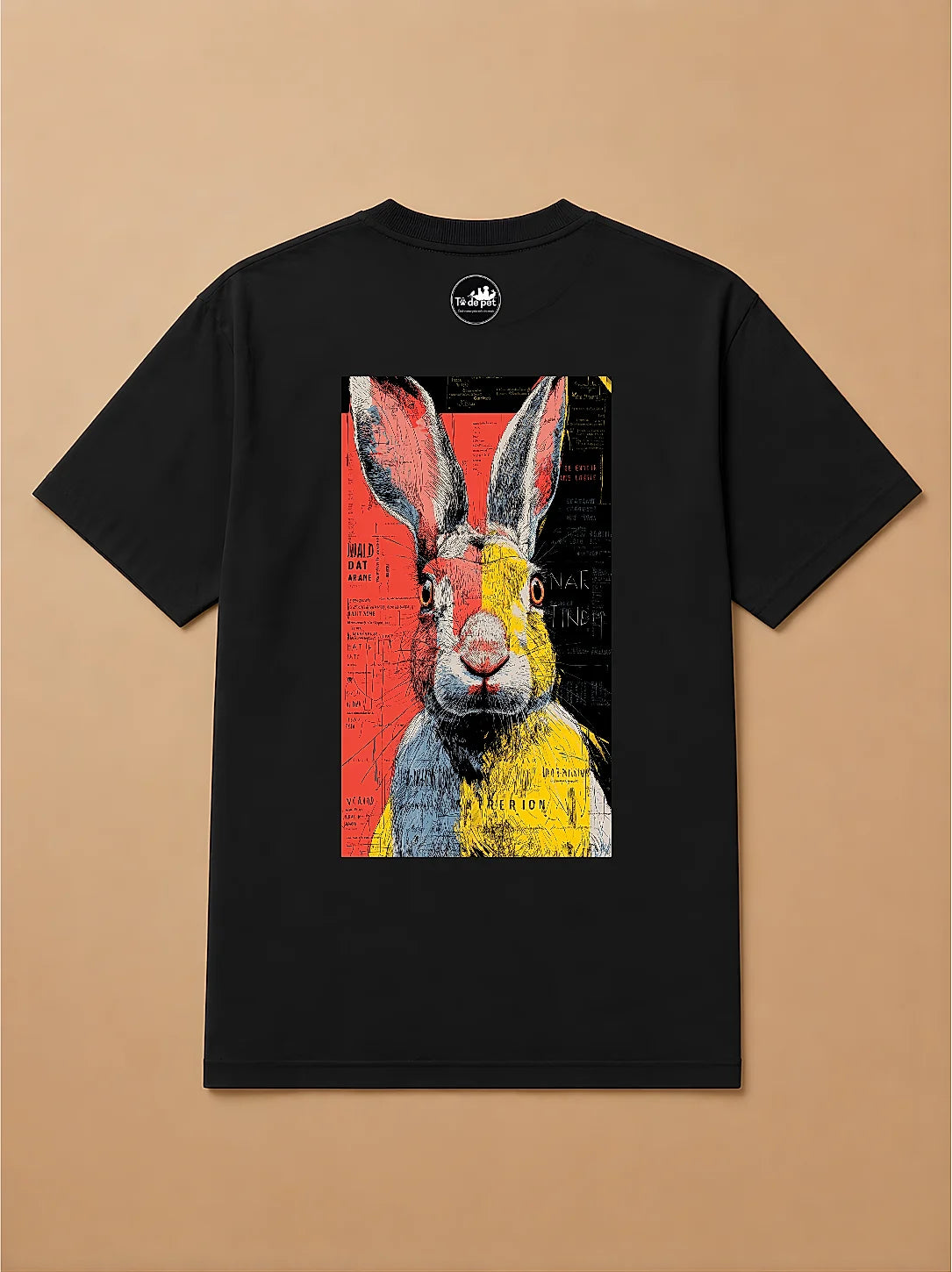 Camisa Oversized Street Art - Coelho