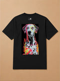 Camisa Oversized Street Art - Dalmata
