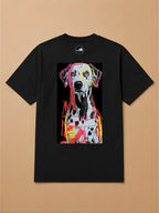 Camisa Oversized Street Art - Dalmata