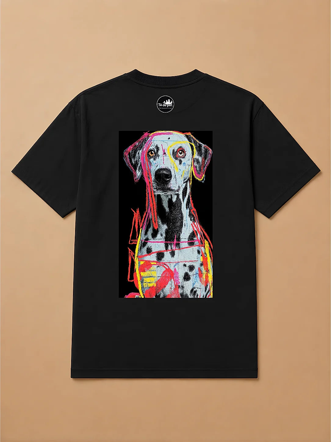 Camisa Oversized Street Art - Dalmata