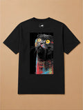Camisa Oversized Street Art - Gato Escocês