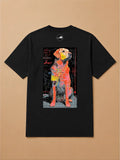 Camisa Oversized Street Art - Golden