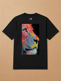 Camisa Oversized Street Art - Leão