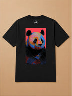 Camisa Oversized Street Art - Panda