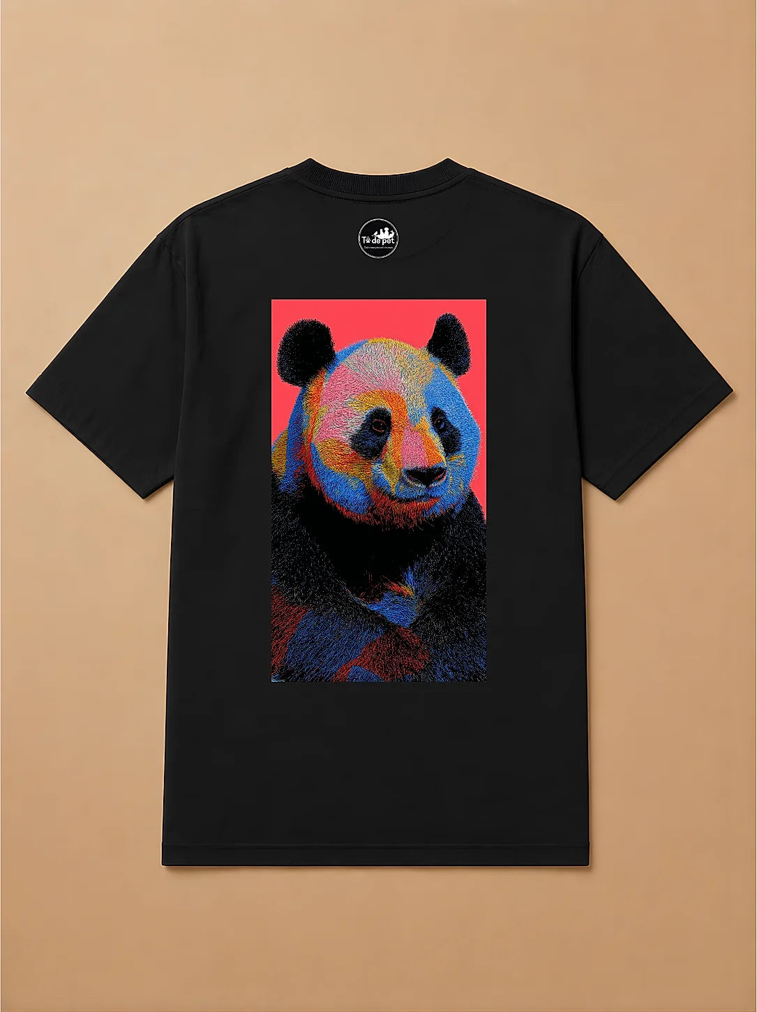Camisa Oversized Street Art - Panda
