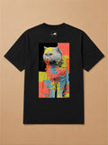 Camisa Oversized Street Art - Persa