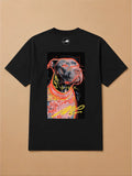 Camisa Oversized Street Art - Pitbull